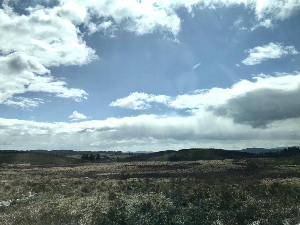 Blue Scottish Skies 😍