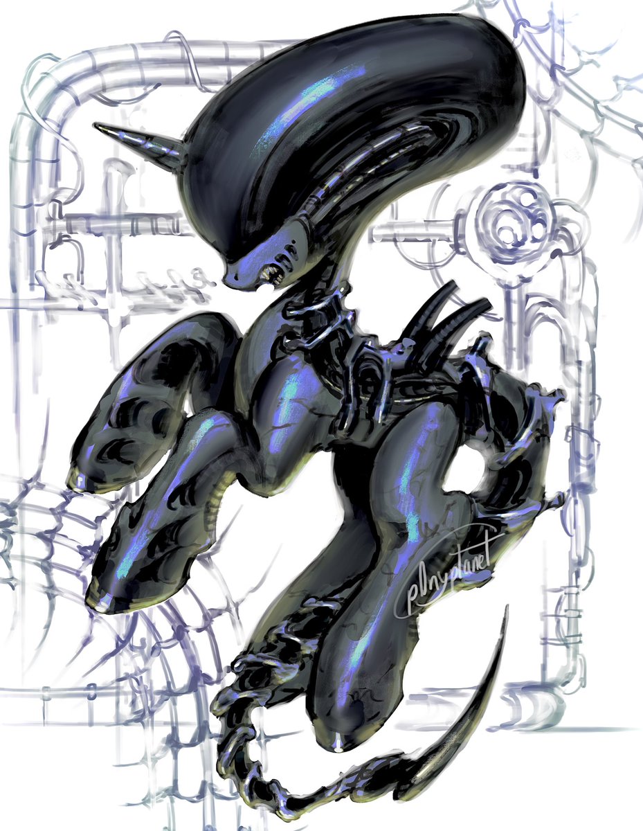 👽👽 xenomorph pony