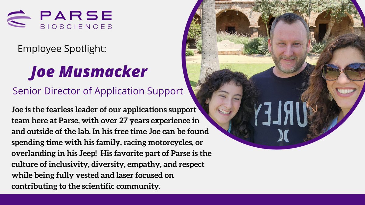 This month's employee spotlight is Senior Director of Application Support, Joe Musmacker! Learn more about Joe below, and stay tuned as we continue to highlight one team member every month!
#employeespotlight