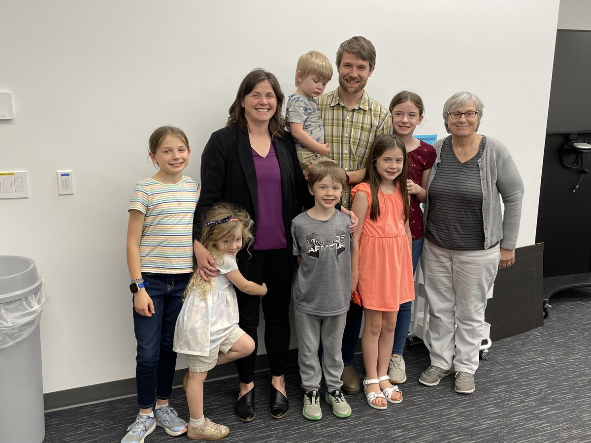 UNMCCON's tweet photo. 🎉 Huge congrats to Dr. @BeckyBeller on successfully defending her dissertation! 👏 What an amazing achievement! Special shoutout to Drs. Leeza Struwe @SueBarnason @saprow68 @athenakramos Wishing you continued success on your academic journey! 🌟 #PhD #AcademicSuccess #UNMCProud https://t.co/BoQsSYubti