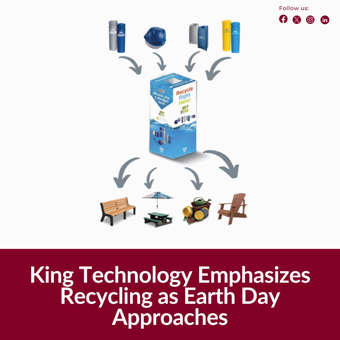 King Technology, makers of FROG products, partnered with TerraCycle, a global recycler known for “recycling the unrecyclable,” to create a program for their empty hot tub and swim spa cartridges.

Read More: sparetailer.com/king-technolog…

#SpaRetailer #KingTechnology #FROGProducts