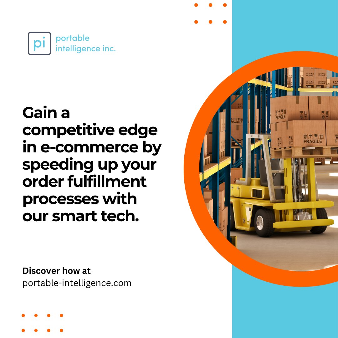 Gain a competitive edge in e-commerce by speeding up your order fulfillment processes with our smart tech. #Ecommerce #OrderFulfillment