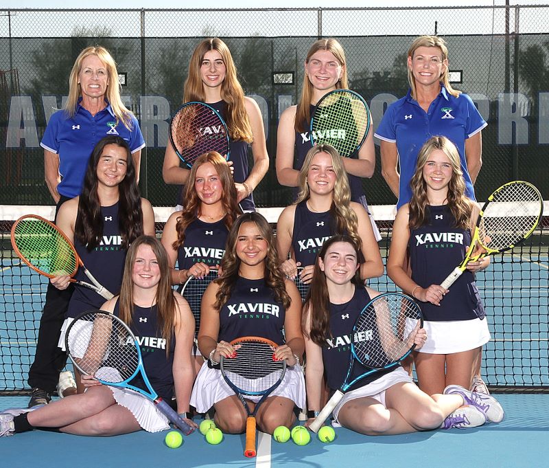 The Division 1 Tennis State Tournament is set. #2 XAVIER GATORS will play #15 Perry Pumas on Xavier's home court in Round 1 Tue, Apr 23, at 3:00 PM Go Gators! Div 1 State Bracket: tinyurl.com/yc54xcxp