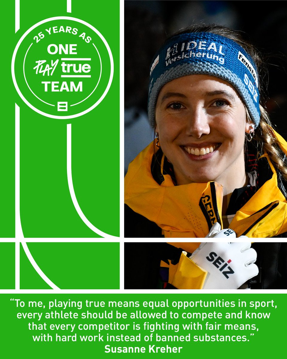 And what playing true & playing for clean sport means to you? 🏃‍♂️✨ #IBSF100 #slidingtogether #PlayTrueDay #CleanSport @wada_ama