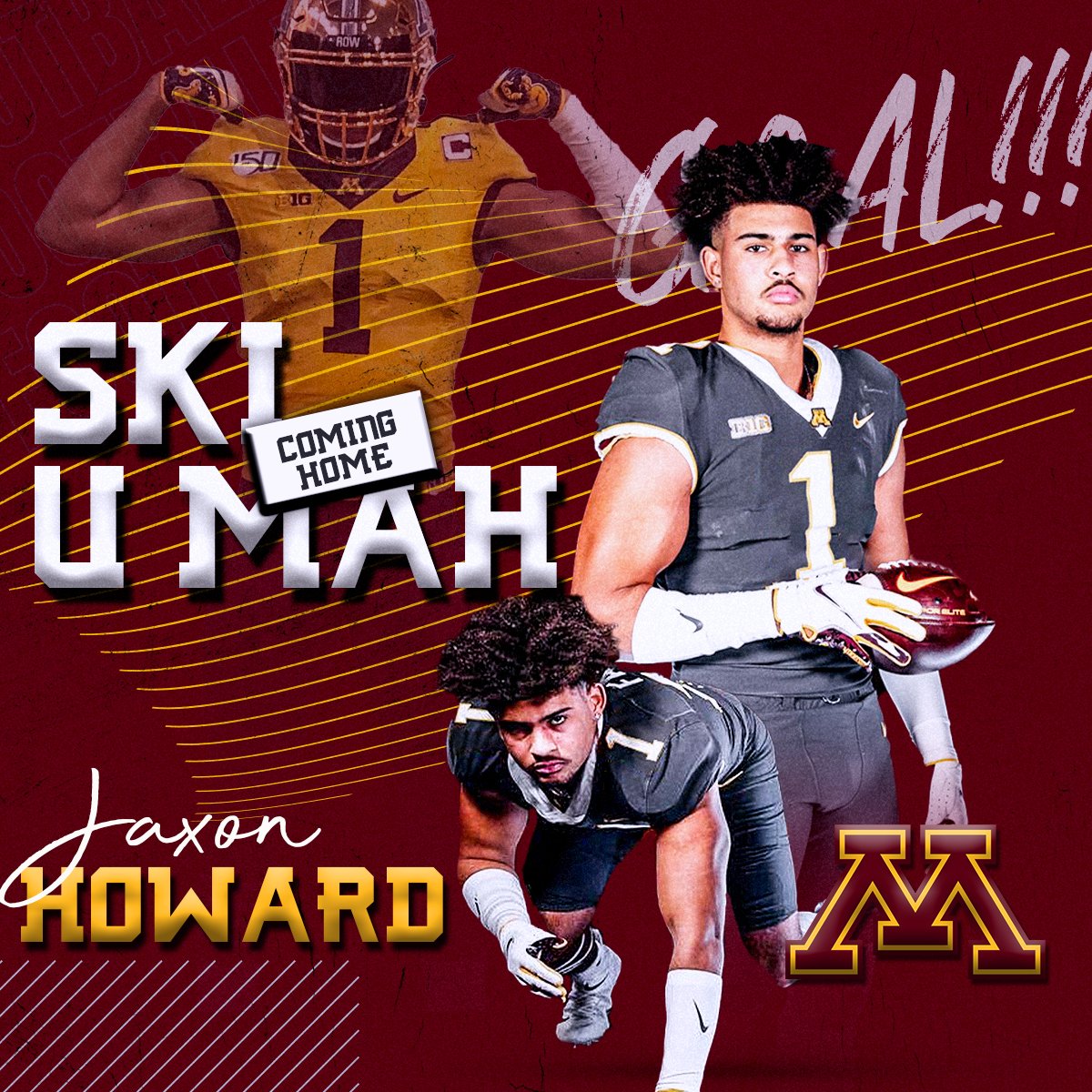 BREAKING: The #Gophers have landed a commitment from LSU redshirt freshman DL transfer Jaxon Howard.

Howard was the #1 player in Minnesota in 2023, and was ranked the #131 overall player in that recruiting.

Report by Fatboy Football Focus