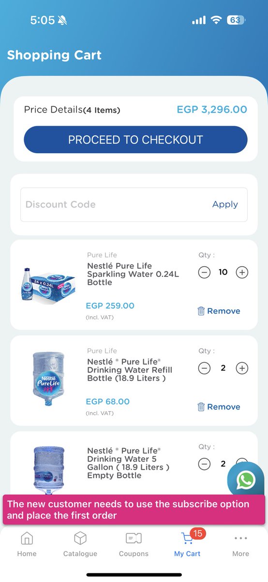 iamrizk's tweet photo. @Nestle @NestleEgypt you are really making it hard for me to checkout #baduserexperience https://t.co/wmxFtrIqjc