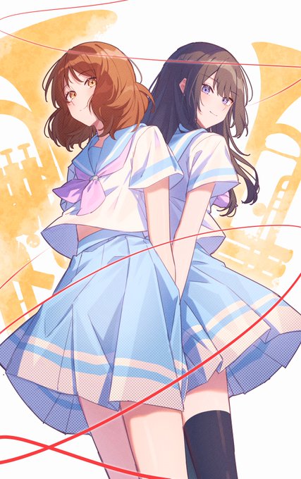 高坂麗奈 ,黄前久美子 「Sound!Euphonium#響けユーフォニアム 」|isana