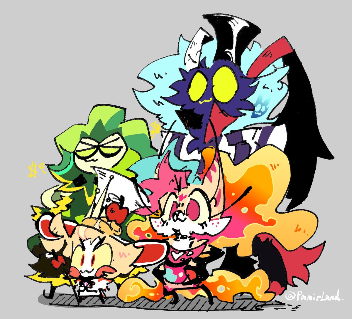 #HazbinHotel 
#HelluvaBoss
#HazbinHotelLucifer 
#HelluvaBossMammon 
#HelluvaBossBeezbub
#HelluvaBossAsmodeus