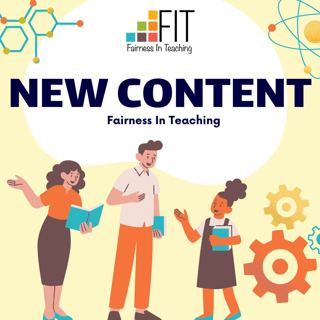 The consortium of the FIT (fairness in teaching) @EUErasmusPlus project is improving its platform by publishing new teaching materials you can experiment in the classroom to improve fairer practices.🌟 bit.ly/3UpEcQXAnd Don’t miss us at the Schoulfoire 2024, next week 🗓️