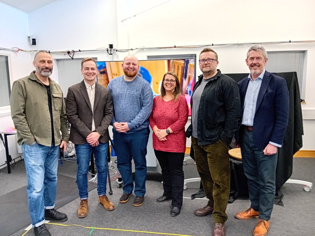 ATiCUWTSD's tweet photo. The @ATiCUWTSD @UWTSD team were very pleased to welcome our guests from @ColegyCymoedd today, who visited to learn more about our research &amp; to see our facilities &amp; capabilities.

@karenw0708 @Tibi54bwu 
@ImwalshIan @DrSeanJenkins1

🔗 https://t.co/qOOMuUNL0U https://t.co/WF2n2keZqE