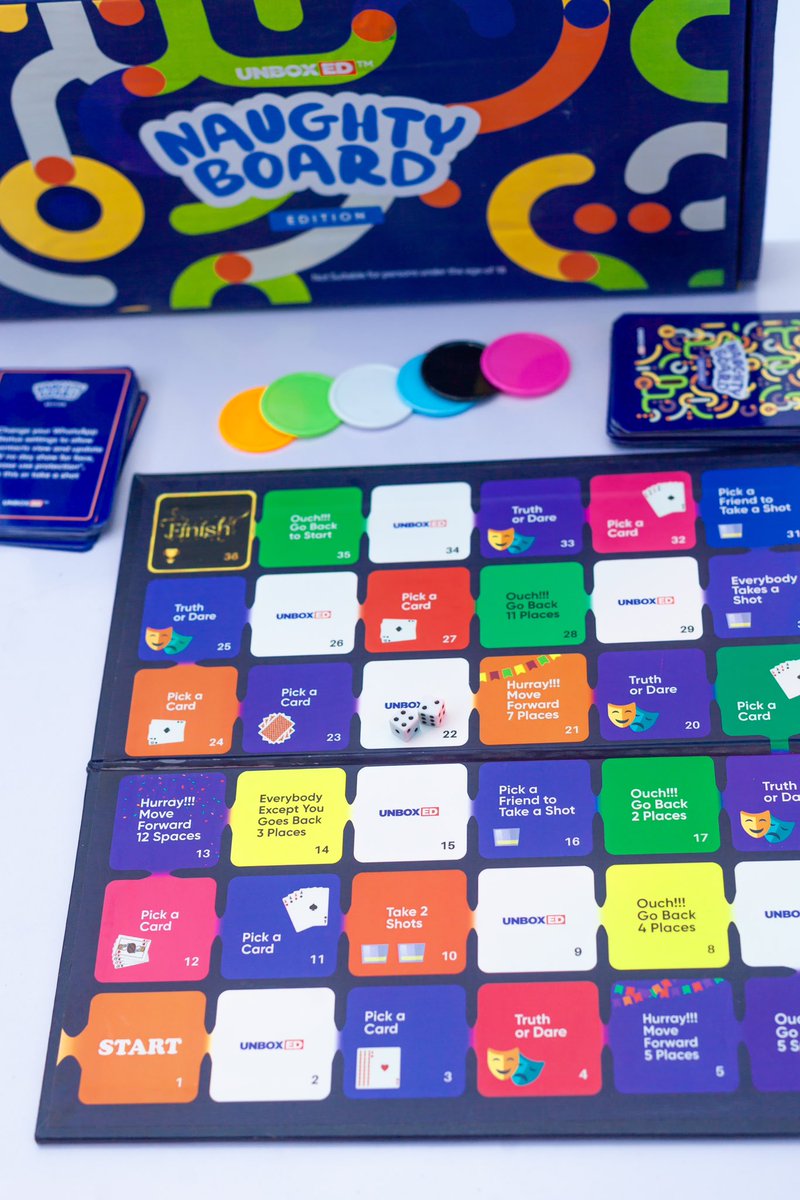 tobbyextra's tweet image. Get ready to spice up your game night with Unboxed Naughty Board!

We've got this adult board game and a wide range of others available for sale and rental. Contact us at 08122277325 

#UnboxedNaughtyBoard #AdultBoardGames #GameNight #TobbyExtraGames