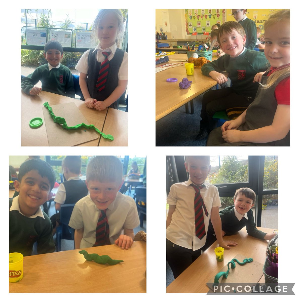 P2 started learning about forces in Science! They had to work with a partner and use ‘push, pull and twist’ forces to recreate the Loch Ness monster! 🐉