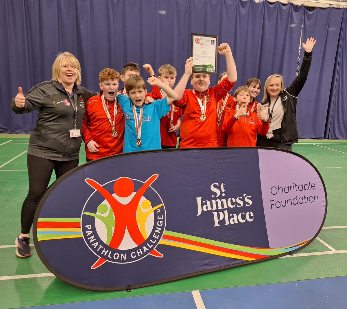 Panathlon tweet picture