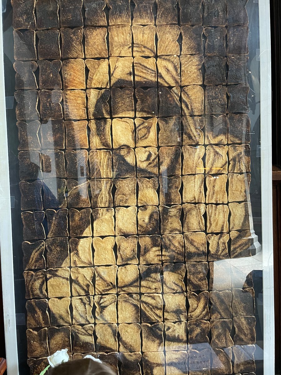 Literally the most amazing thing you will ever see is the Madonna and Child made out of toast in Haworth Church! For scale it’s over 7ft tall and made of 160 slices of white bread. Forget about the Brontë sisters, it’s all about #ToastJesus for me!