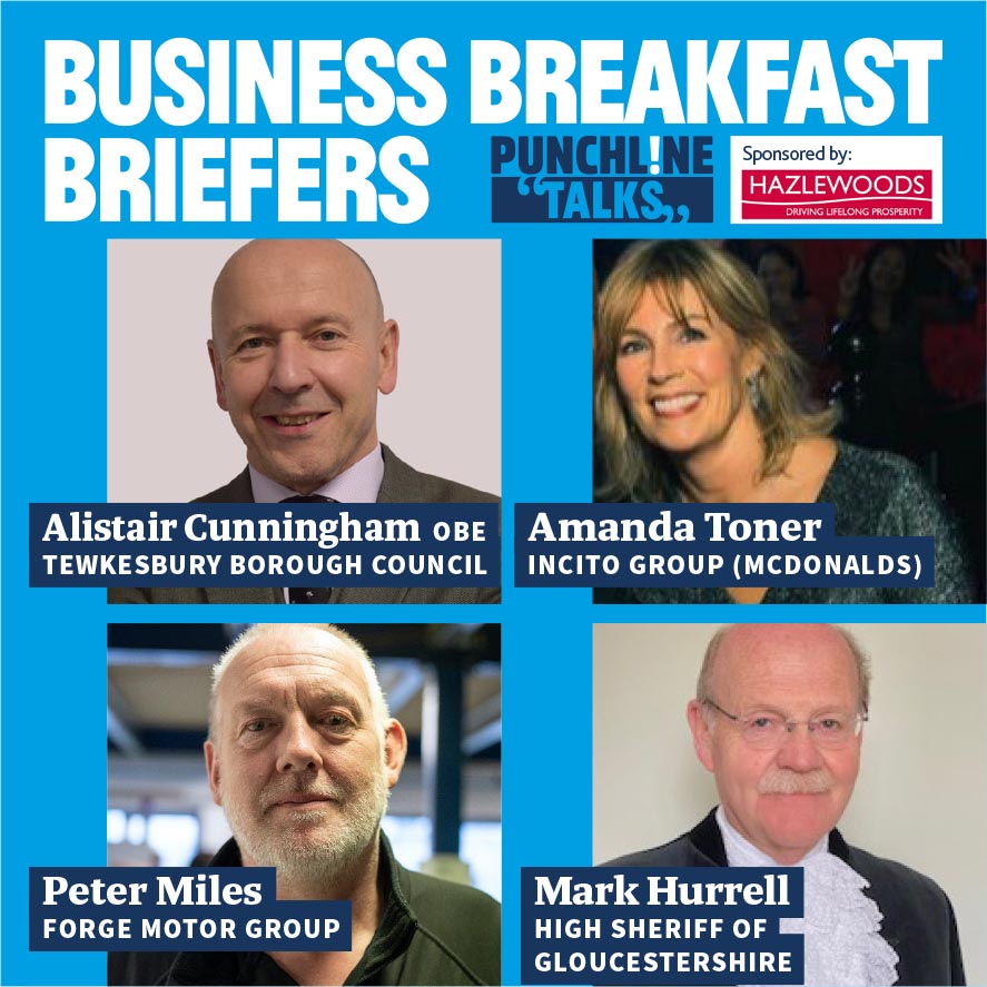 📣We were delighted to see our Chief Executive Alistair Cunningham OBE on @PunchlineGlos - panel of business breakfast briefers this morning. 🎙The panel reviewed today's top stories & discussed what is happening in their sectors. Watch the show ⬇ #TewkesburyBorough #business