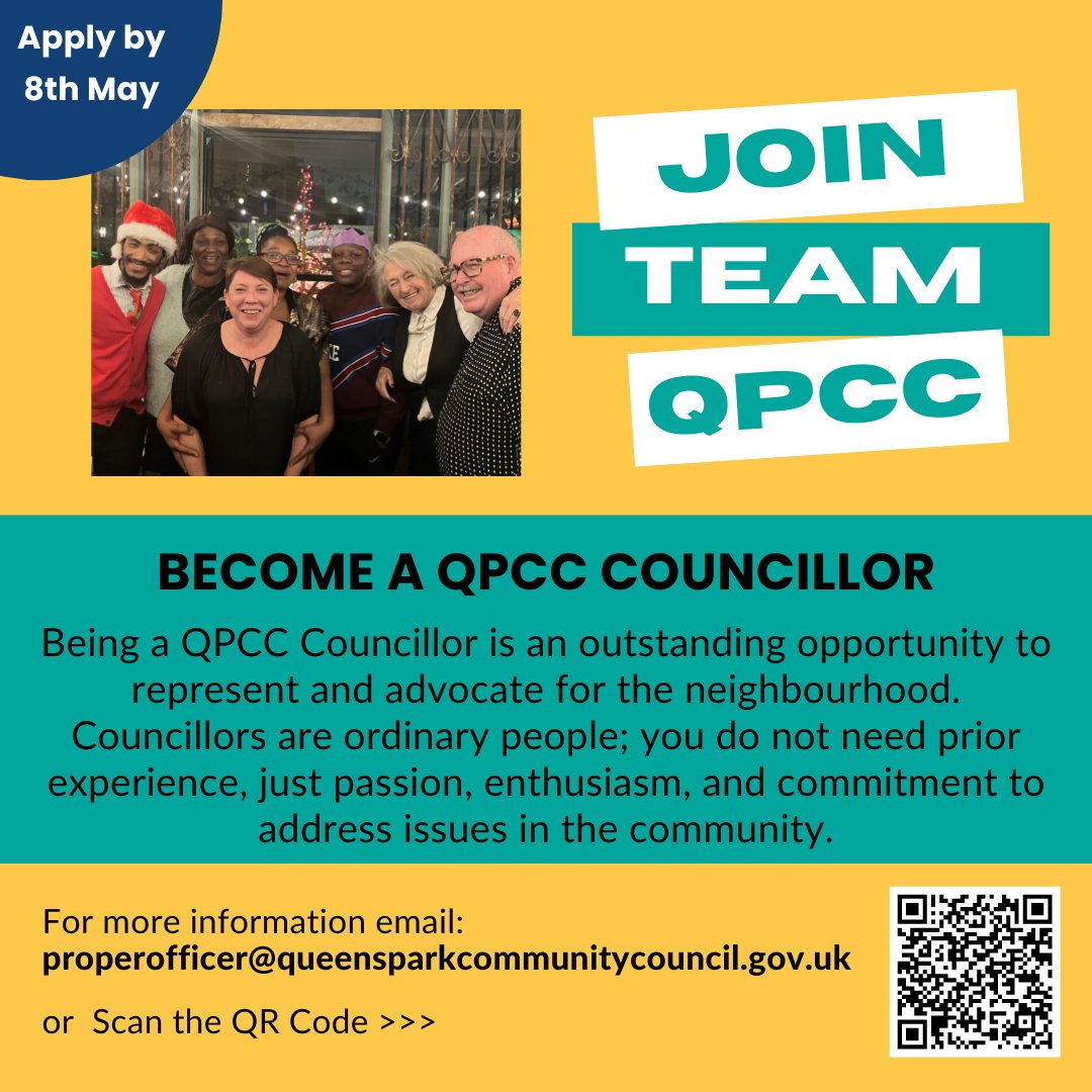 After over a decade of Councillor Fitzhugh's tenure with the council, we are looking for leaders in the local community to fill her shoes. 

Learn more about the role by visiting our website. 

#QPCC #QPCouncil #YourCommunity #YourCouncil #JoinUsNow #BecomeACouncillor