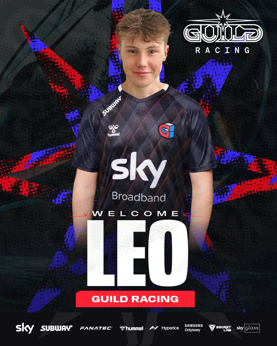 Join us in welcoming our newest Guild Racing driver: Leo Brown! 🏆 We look forward to a great future together. 💪 #GuildRacing #GILD