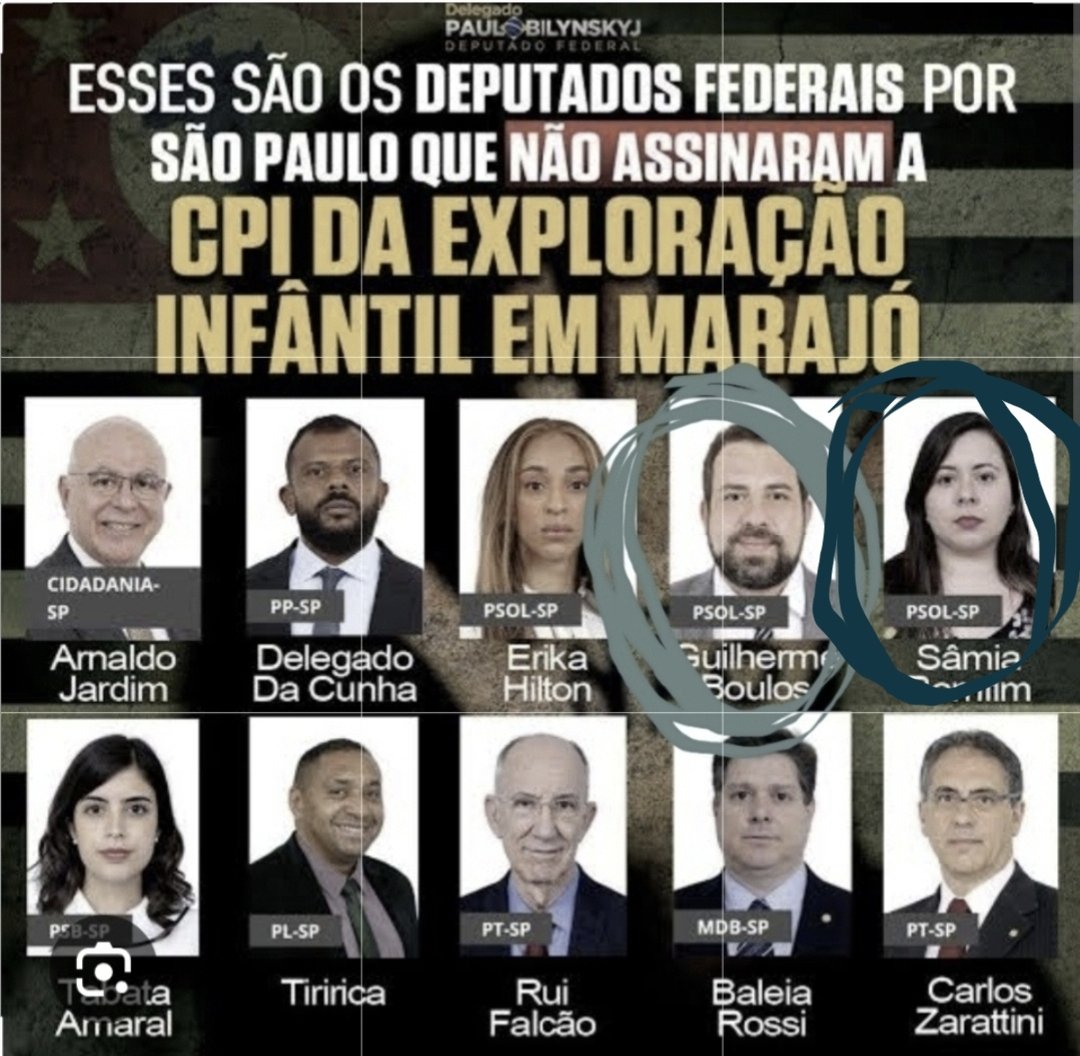 @samiabomfim Ela já assinou a CPI contra a PEDOFILIA em Marajo?