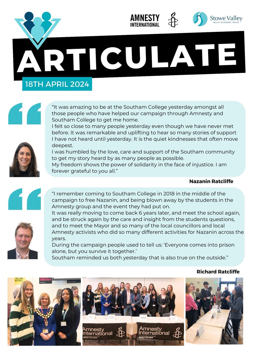 Southam College tweet media