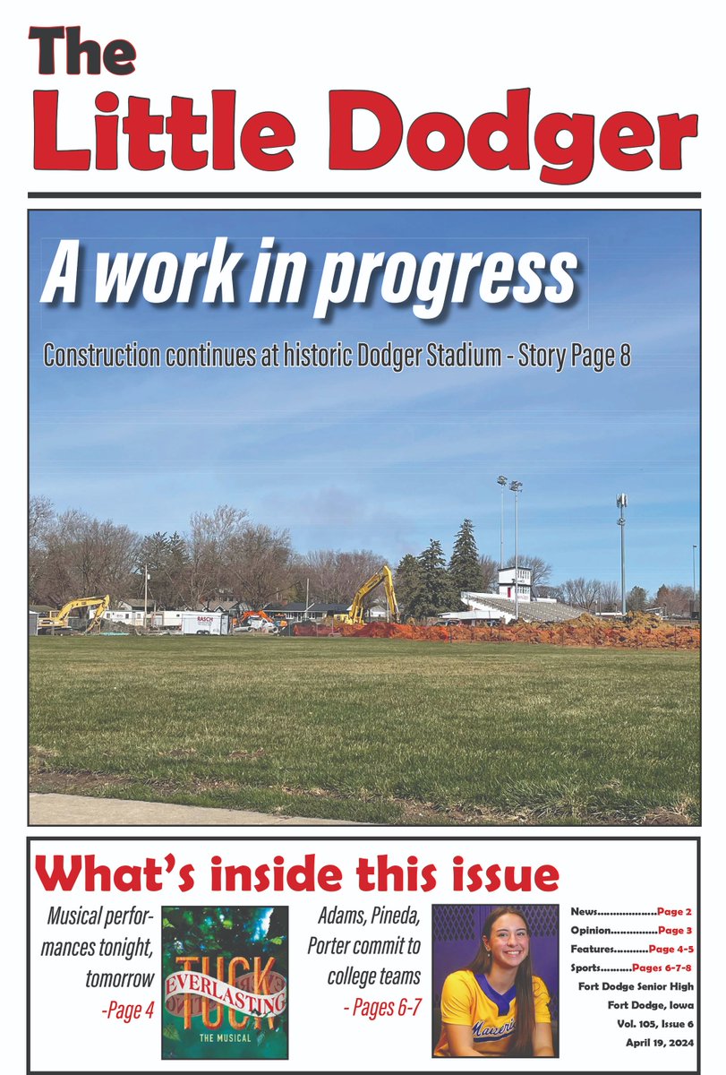 Check out the latest edition of the Little Dodger, hitting news stands this morning. You won't want to miss it.