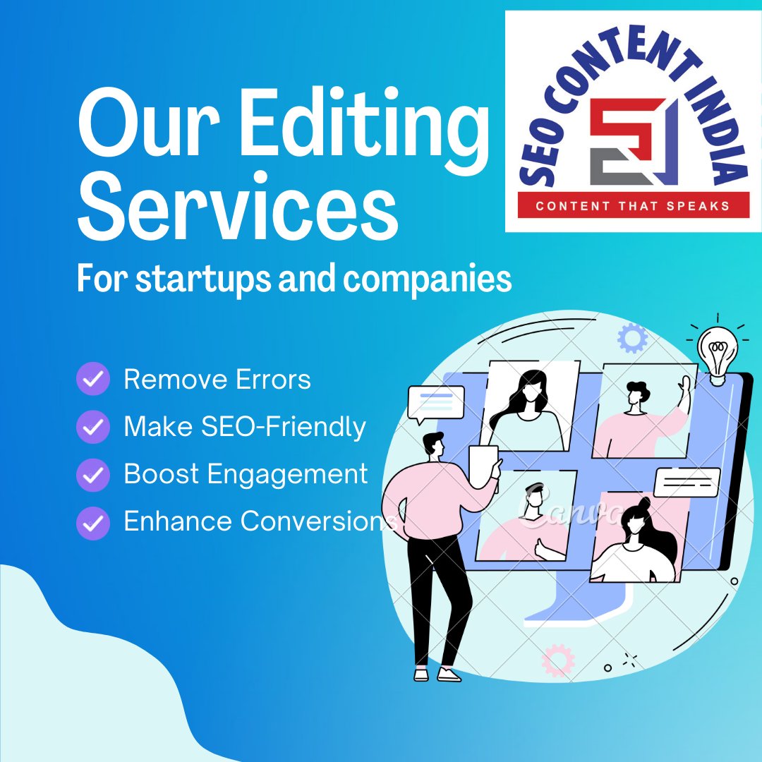 Understand the Need for Content #EditingServices Today

Read More: wp.me/p8rG0l-US

#copyeditor #copyediting #editor #editing #editingtips #editinglife #editingSkills #SEOContentIndia #SEO_Content_India #SCI