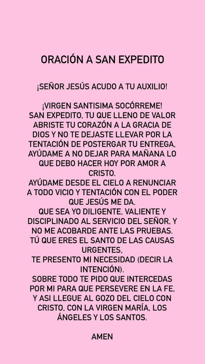 Feliz día mi amado SAN EXPEDITO!
Hoy celebro tu día con profundo agradecimiento! No desampares a todo aquel que necesite de ti! 
Siempre milagroso, siempre fiel! Gracias por tanto!!!!