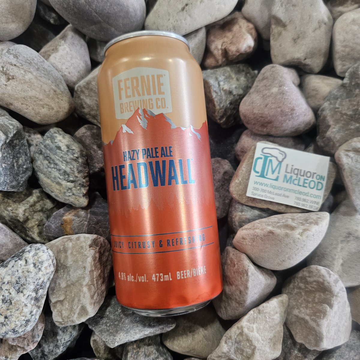 @ferniebrewingco favorites now in tall cans! Hit the Wall Hazy IPA and Headwall Hazy Pale Ale!

#sprucegrove #stonyplain #liquoronmcleod @ferniebrewing