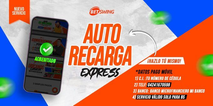 🔥¡No hay tiempo qué perder!🔥

Ya se vienen los partidos de #NBAPlayoffs  y con este método recargas tu cuenta en bolívares ¡EN SEGUNDOS!

Apuesta ya a tu favorito betswing.com