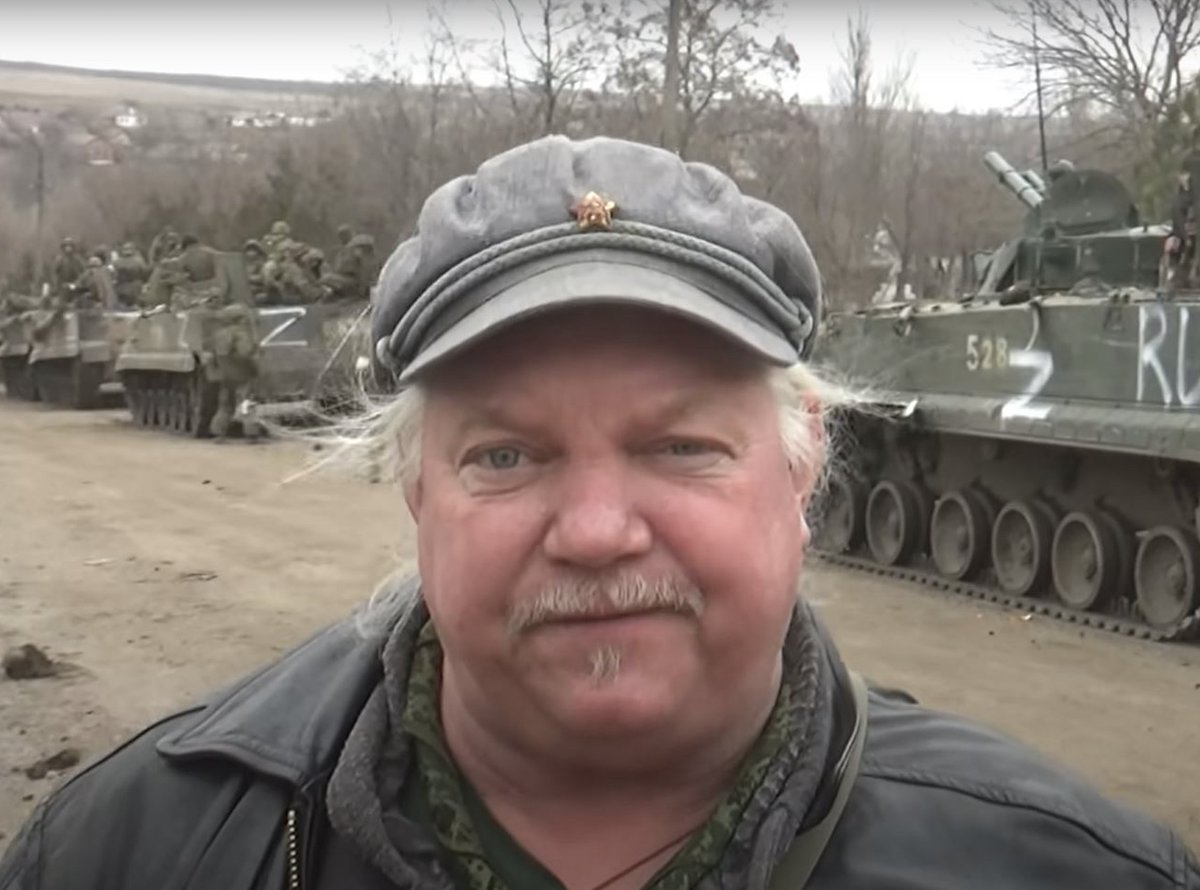 Pro-Russian American volunteer Russell 'Texas' Bentley was kidnapped and then murdered by Russian soldiers in Donetsk, according to both his wife and officials in the Russian puppet 'Donetsk People's Republic'. No flowers.