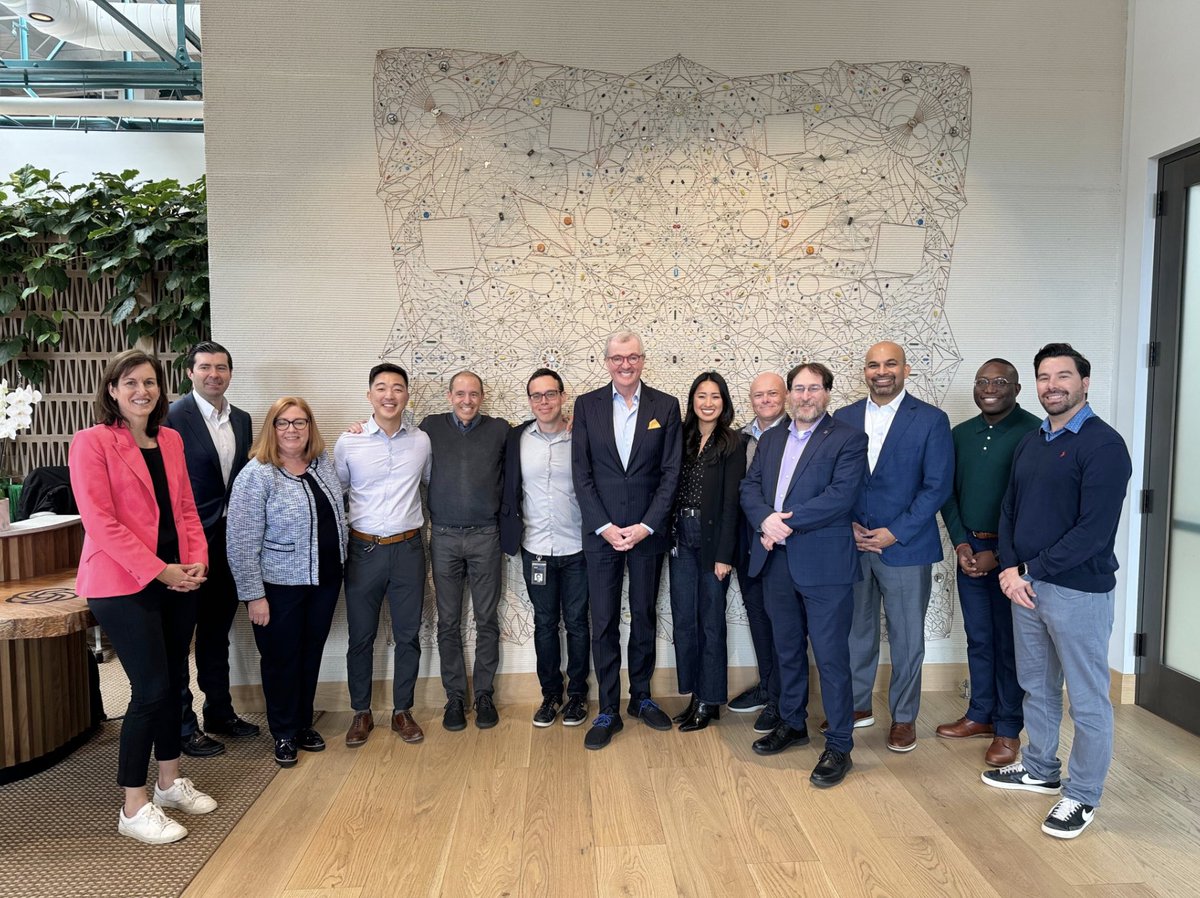 We visited the offices of @OpenAI during our CA mission, led by @GovMurphy. We had a chance to tell them about @Princeton and @NewJerseyEDA's AI Hub, opportunities for strategic partnerships, & learn about their partnerships with government, civil society, & academia!