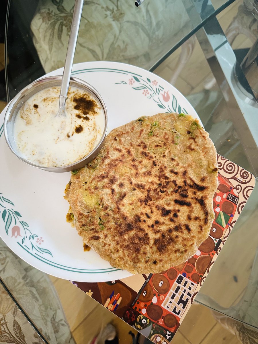 If aaloo parantha is wrong, I’d never want to be right . 🥹