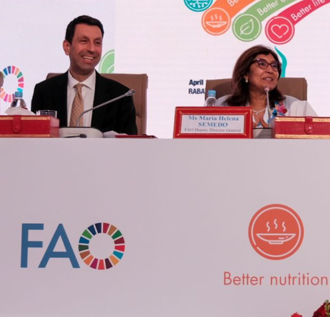 FAO Climate Change & Biodiversity (@faoclimate) on Twitter photo "Increasing investment in Africa to scale up sustainable agriculture is critical for achieving global climate, biodiversity & land degradation goals & aspirations."
<a href="/KavehZahedi2030/">Kaveh Zahedi</a> presents <a href="/FAO/">Food and Agriculture Organization</a>'s work on #climatechange & #biodiversity at today's Regional Conference for Africa "Increasing investment in Africa to scale up sustainable agriculture is critical for achieving global climate, biodiversity & land degradation goals & aspirations."
<a href="/KavehZahedi2030/">Kaveh Zahedi</a> presents <a href="/FAO/">Food and Agriculture Organization</a>'s work on #climatechange & #biodiversity at today's Regional Conference for Africa