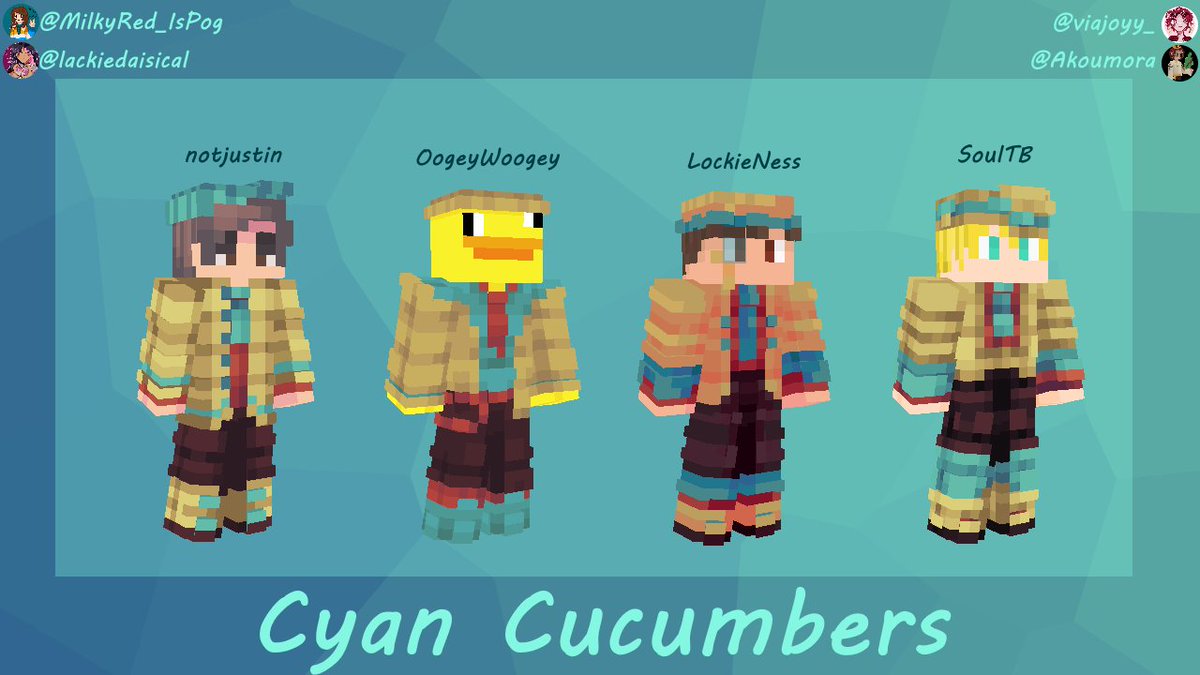 Mc Mayhem Cyan!! 4 stack collab with the amazing @lackiedaisical, @viajoyy_ and @Akoumora DLs in replies RTs are appreciated [@flynn_tic @oogey_woogey @LockNessYT @SoulTB4]