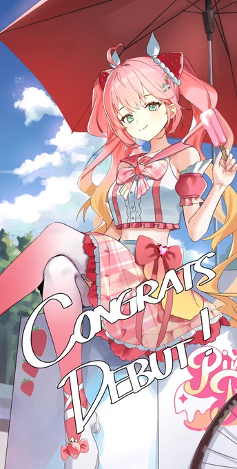 Otsu and congrats buat debutnyaa  ! LUCU KALI LOHH WKWKWK#RimuArt #PinkuRimu 