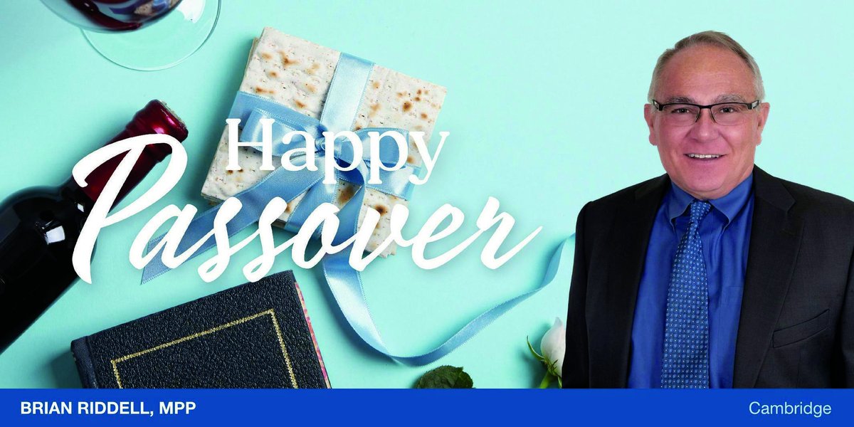 Tonight at sundown, Ontario’s Jewish community will begin to observe #Passover. This eight day of celebration represents a time of strength and resilience of the Jewish people during the Exodus of Egypt. From my family to yours, wishing you a happy Passover and #ChagPesachSameach