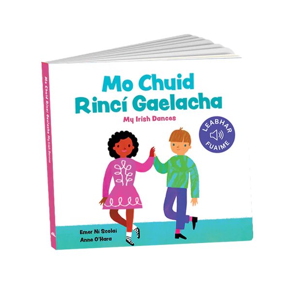 myirishbooks's tweet image. We’re thrilled to share our latest release Mo Chuid Rincí Gaelacha (My Irish Dances) which features 6 Irish dances such as the reel, jig and slide being played by the wonderful Irish band, @SultCeol. 

This latest edition has been written by Emer Ní Scolaí and illustrations by…