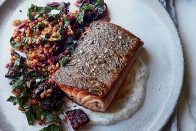 Caraway Salmon with Rye Berry-and-Beet Salad (Nordic)

#different_recipes #cooking #food #foodporn #foodie #instafood #foodphotography #yummy #foodstagram #foodblogger #delicious #homemade #recipe #recipes #seafood #nordic