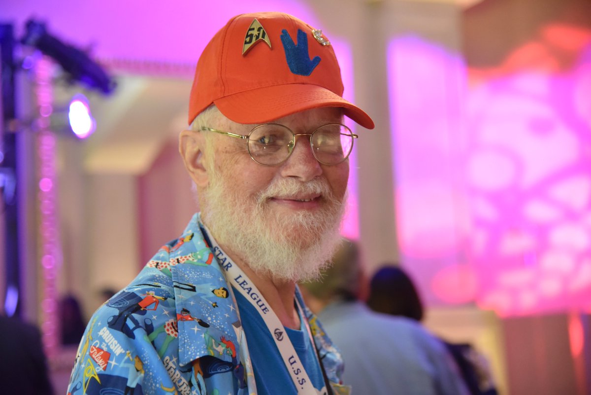 We've just learned that John Trimble passed away this morning (April 19, 2024). John, and his wife Bjo, were key players in early Star Trek fandom. They were responsible for the original 'Save Star Trek' campaigns, and they organized several early conventions.