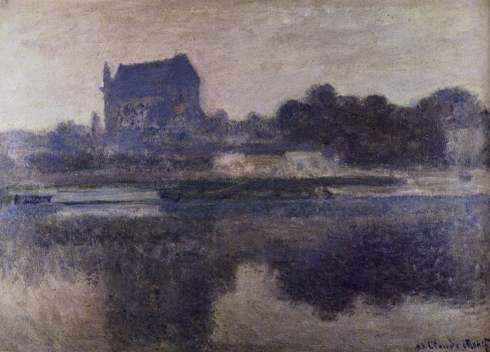 Vernon Church in Fog, 1893 Get more Monet 🍒 linktr.ee/monet_artbot