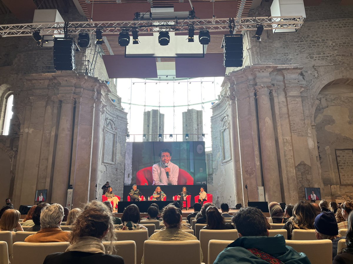 Here to listen to our final session for today and this year with @mariaressa (whose @rapplerdotcom won an OWM Special Award) for a panel on disarming disinformation: how leading international editors are responding to information pollution in a pivotal year for democracy #ijf24