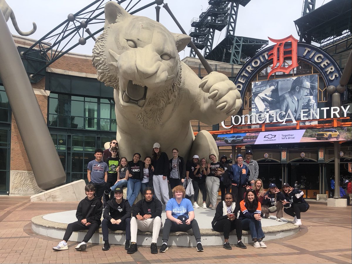 We had a great time in the D yesterday. American Coney Island and Detroit Tigers. What could be better on a sunny spring day?