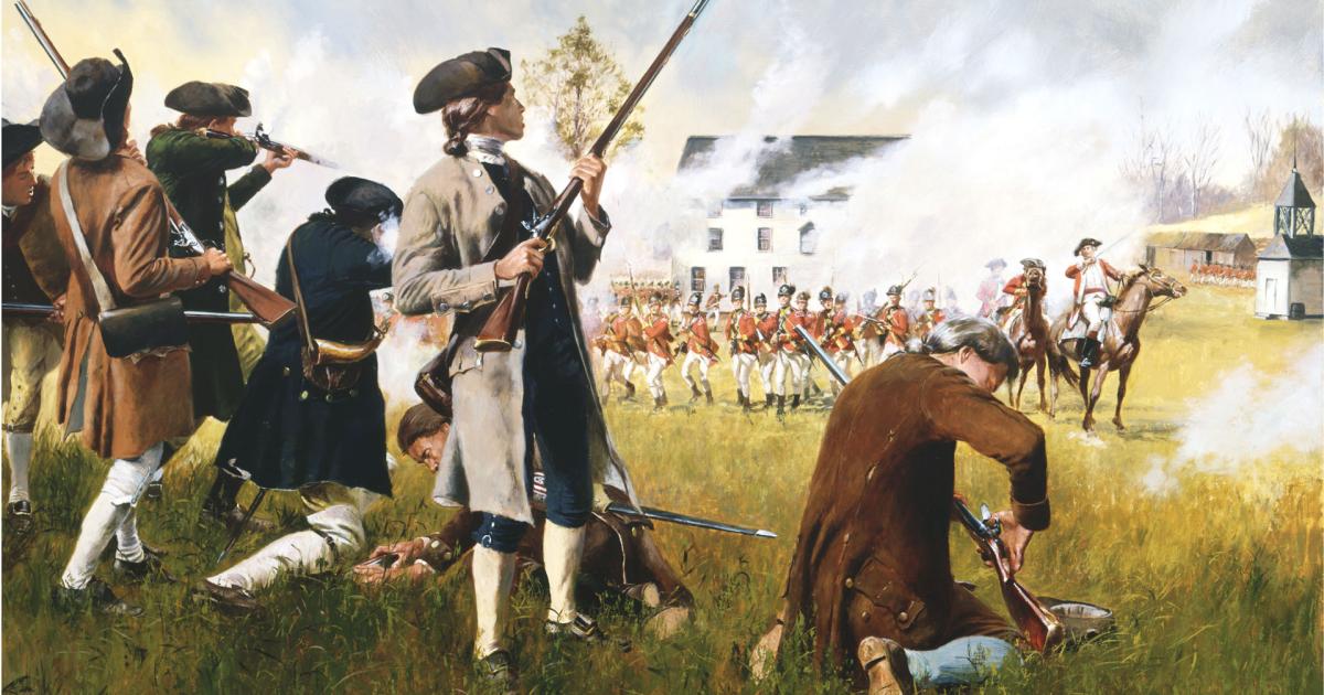 As with many aspects of warfare, this battle occurred as one side searched for the other’s cache of supplies.  The British strategy was to locate and secure the gunpowder and ammunition of the Colonial Militia prior to any confrontations.  
#SupportStartsHere