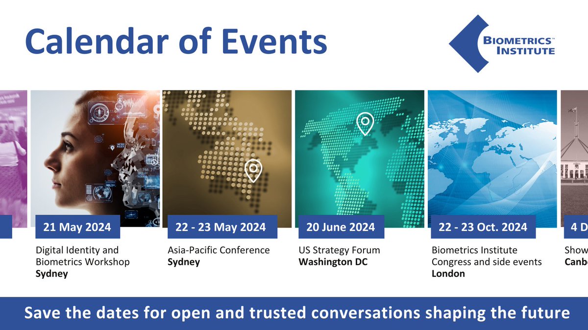 Take part in open, trusted and thought-provoking #biometrics debates. Save the dates and join a vibrant community of thought-leaders and global experts shaping a responsible biometrics future at bit.ly/bi-events.

#BIDebates #responsiblebiometrics
