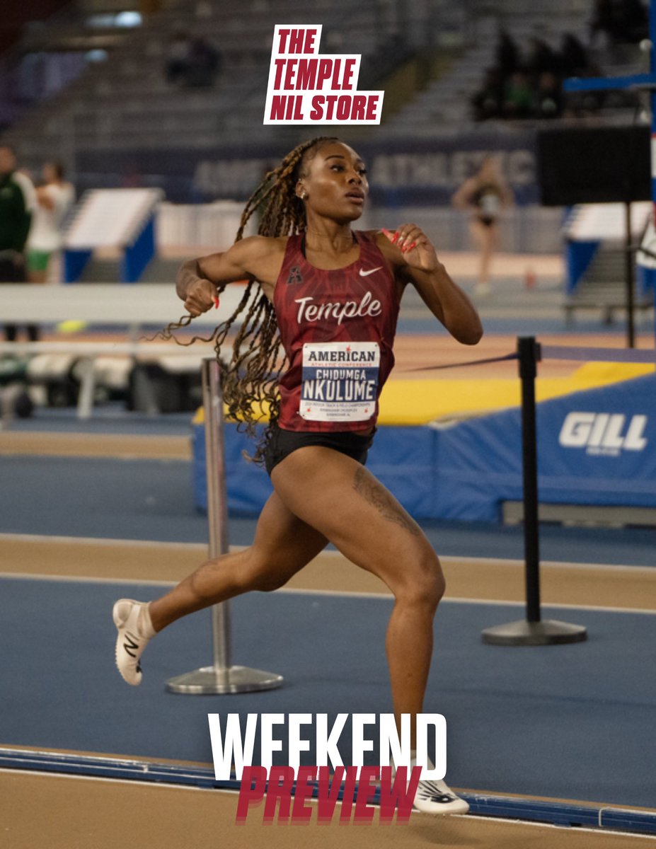 Temple track and field heads to Virginia for the Virginia Challenge this weekend 🏃‍♀️