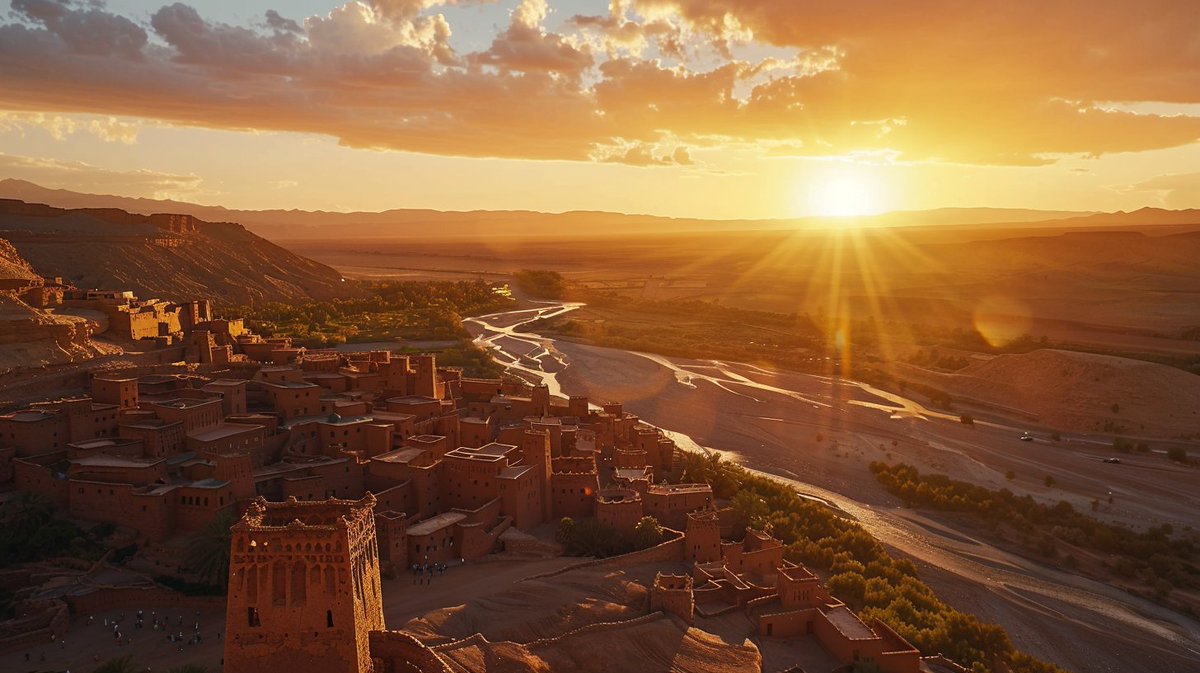 Sunset at the Ksar of Ait-Ben-Haddou

#Travel #EllasEscapes