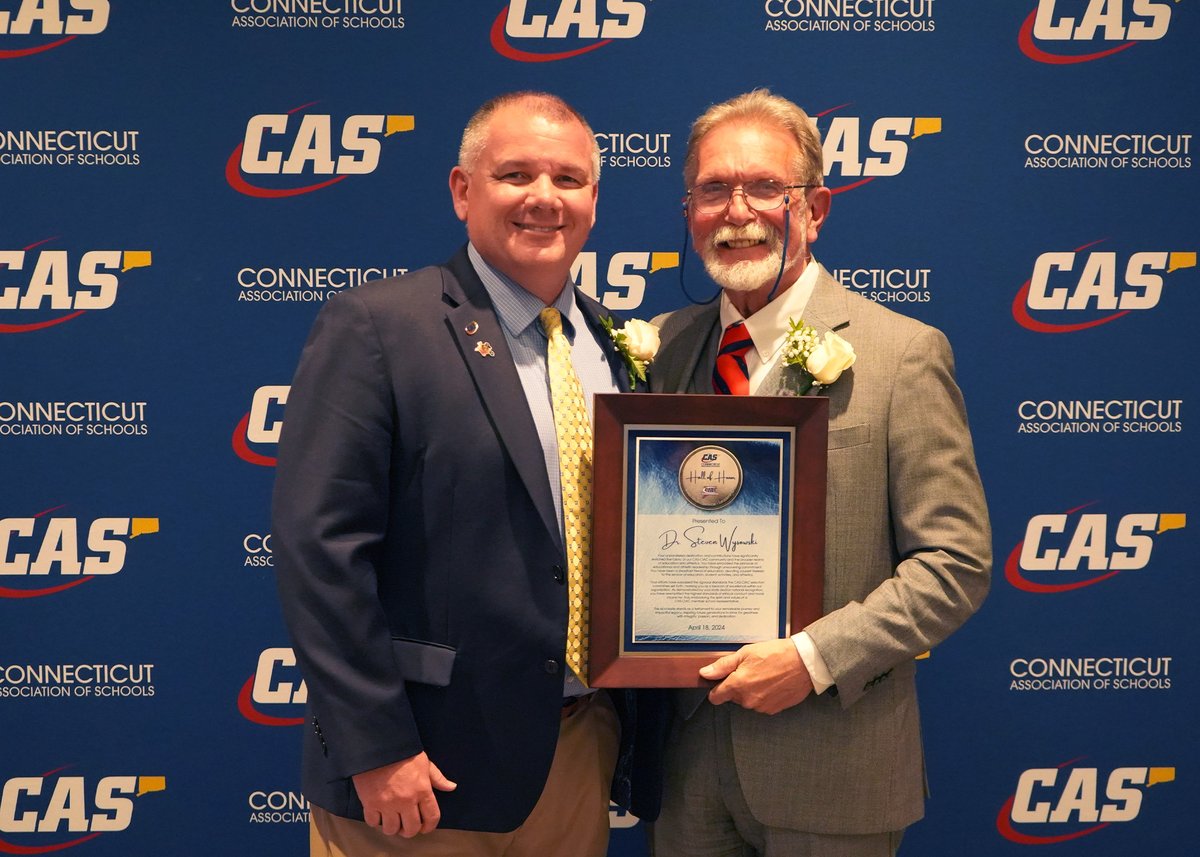 Dr. Steven Wysowski was honored for his impact on athletics across CT. Especially, the impact on Cross Country, Indoor, and Outdoor Track & Field.