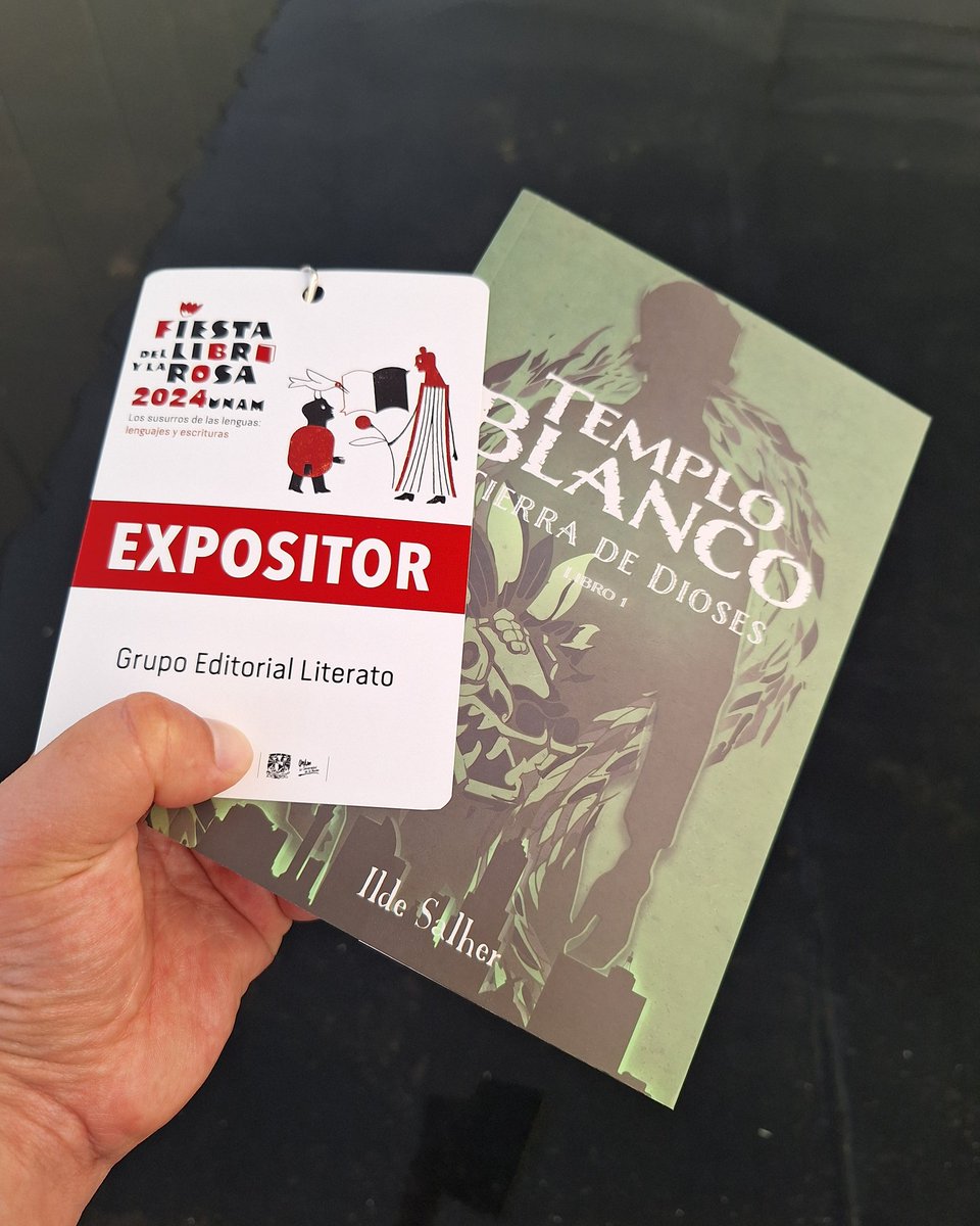 Nos vemos hoy a partir de las 10am en el stand 50 de la Fiesta del Libro y la Rosa. #TemploBlanco #TierraDeDioses #literaturajuvenil #libros #WritingCommunity