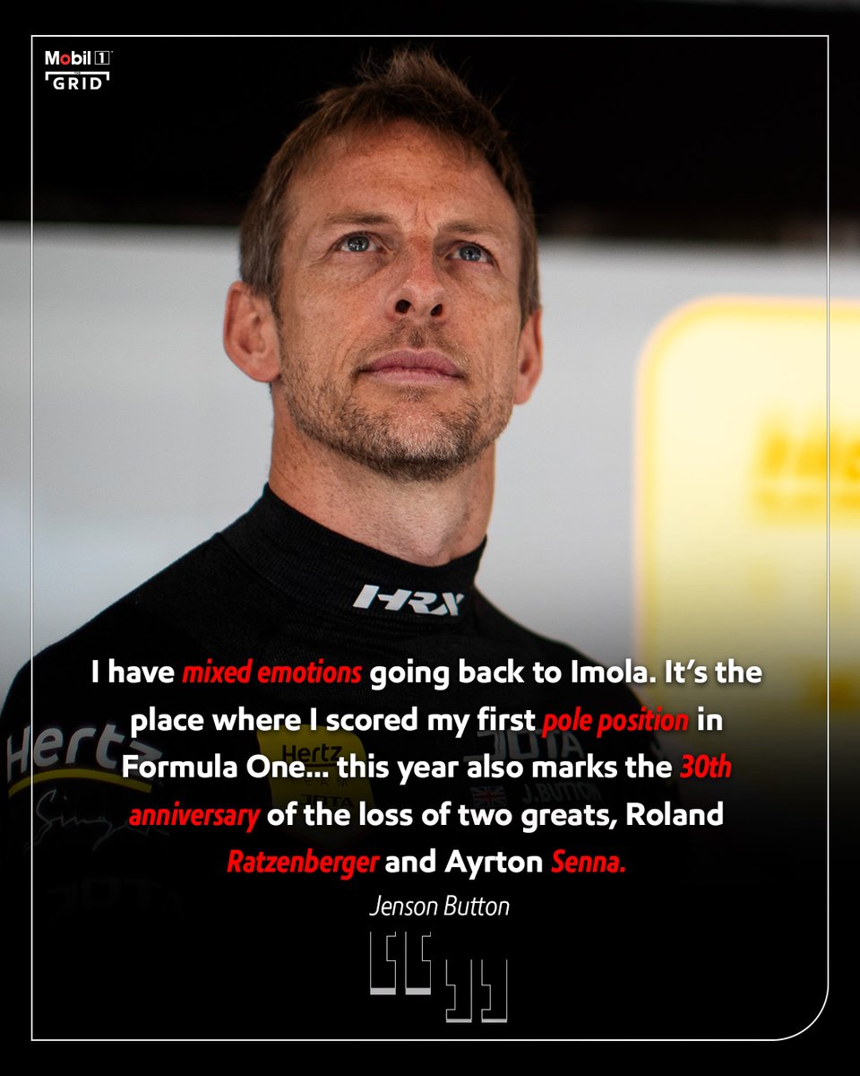 .@JensonButton reflects on his upcoming return to Imola with mixed emotions. #WEC #Mobil1 #Mobil1TheGrid @PorscheRaces