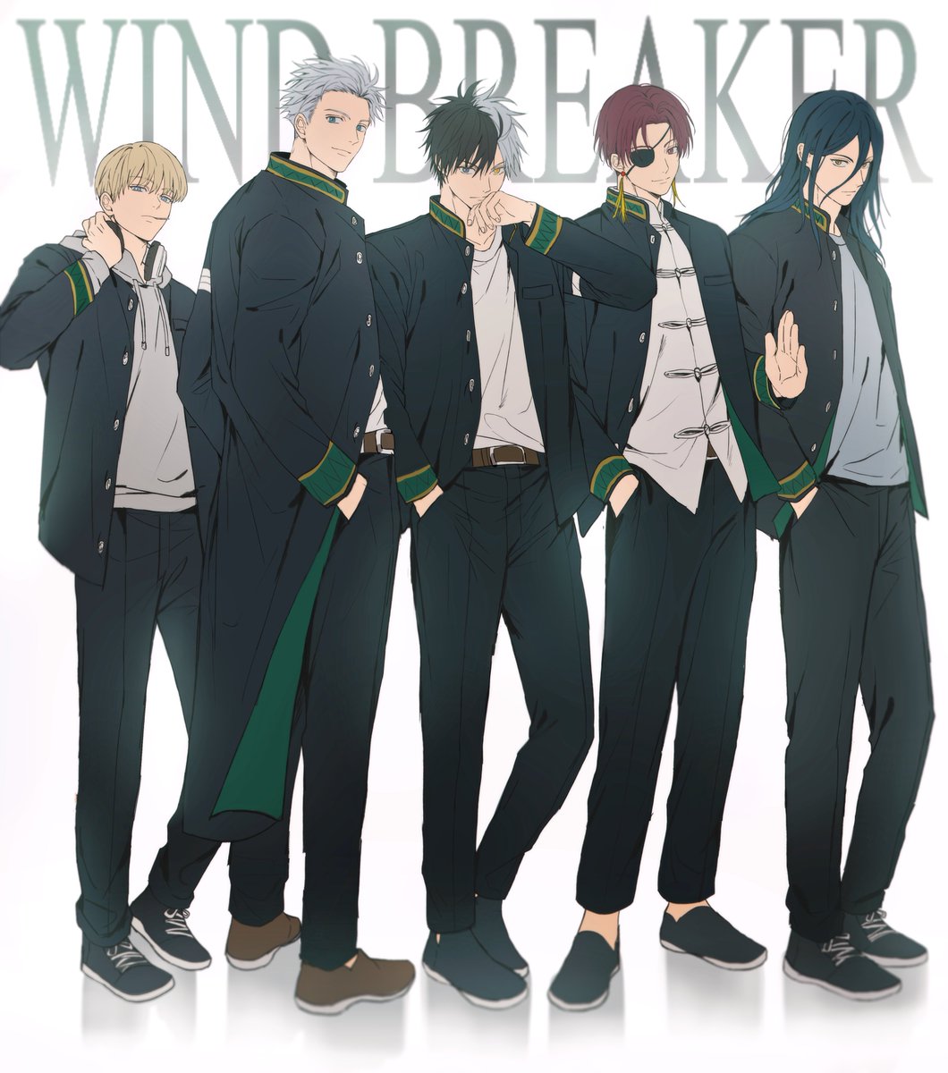 윈브레
#WINDBREAKER #ウィンブレ