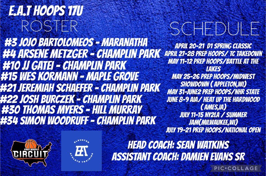 E.A.T Hoops 17u is locked and loaded for the AAU season! Lots of talent on this squad in the 2025 class! 
#GrowthMindset #teamwork #goals #onepercentbetter #family #ballout
#aau #basketball